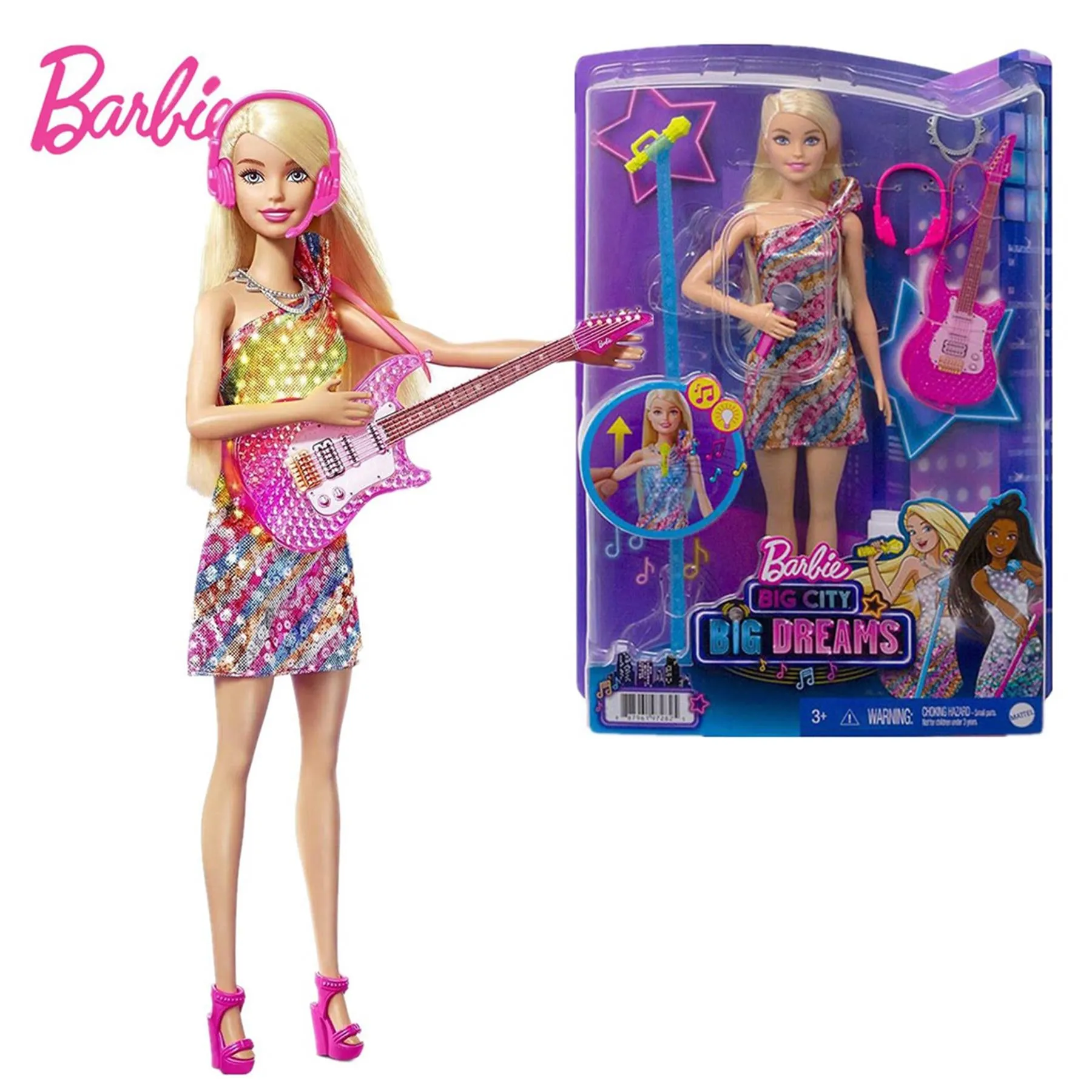 Barbie Big City Big Dreams Malibu Doll Playse