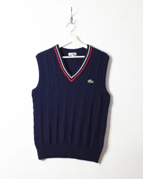 Chemise Lacoste Cable Knitted Sweater Vest - Small