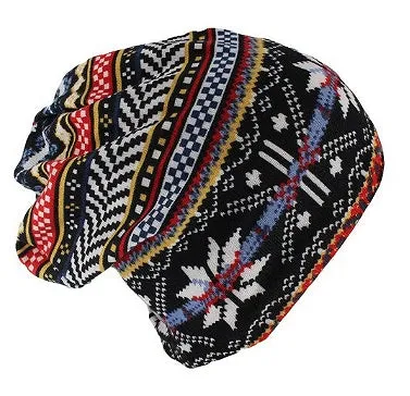 Dreadz 3-in-1 Multi-Function Tubular Beanie/Headwrap/Neckwarmer (Multi Ethnic)