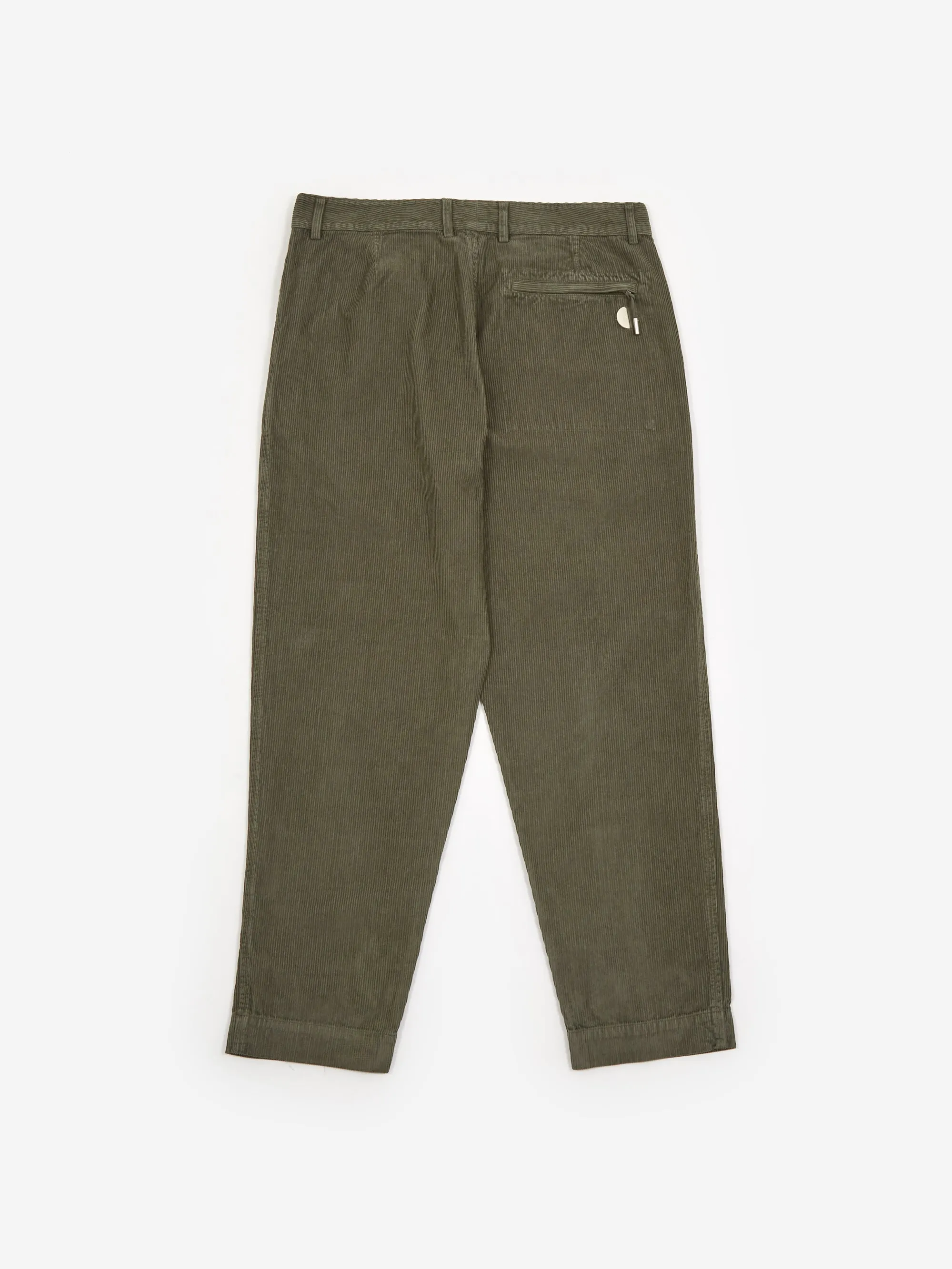 Folk Signal Pant - (Acid Wash) Olive Cord