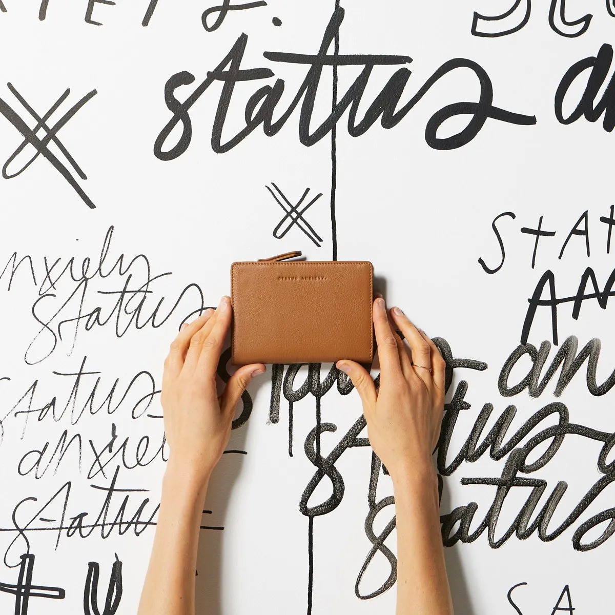 Insurgency Leather Wallet in Tan