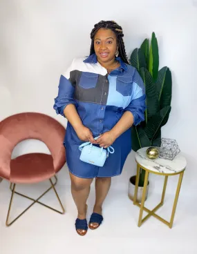 Kelsey Denim Dress