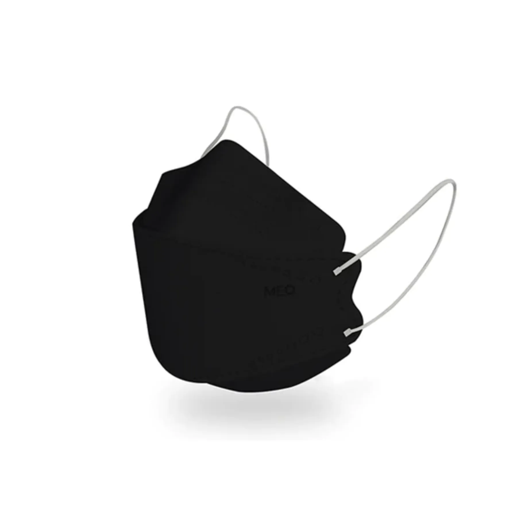 Meo Guard Flat-fold Disposable Respirator - Black / White (10pcs/pack)