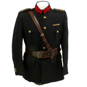 Original British Army Post 1954 Royal East Kent Regiment Brigadier General Blue Color Dress Uniform Jacket