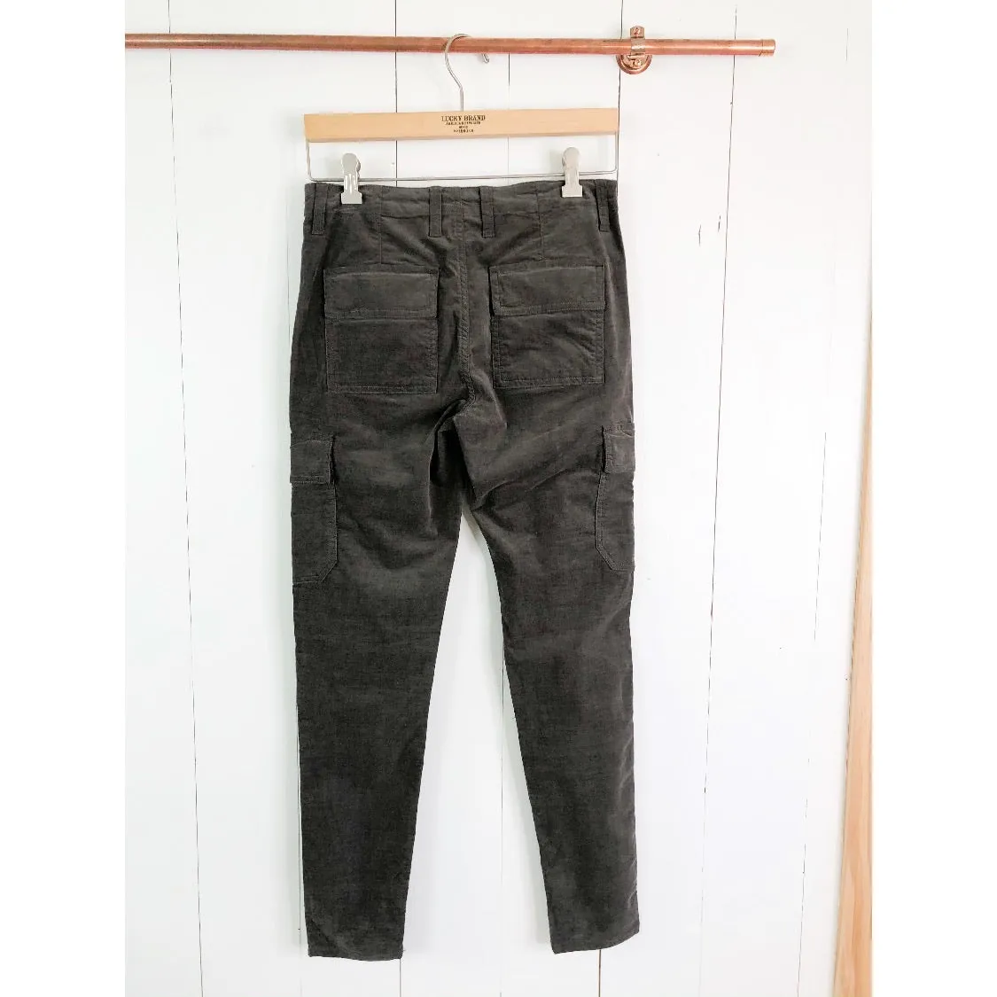 Vince Skinny Corduroy Cargo Pants NWT 2