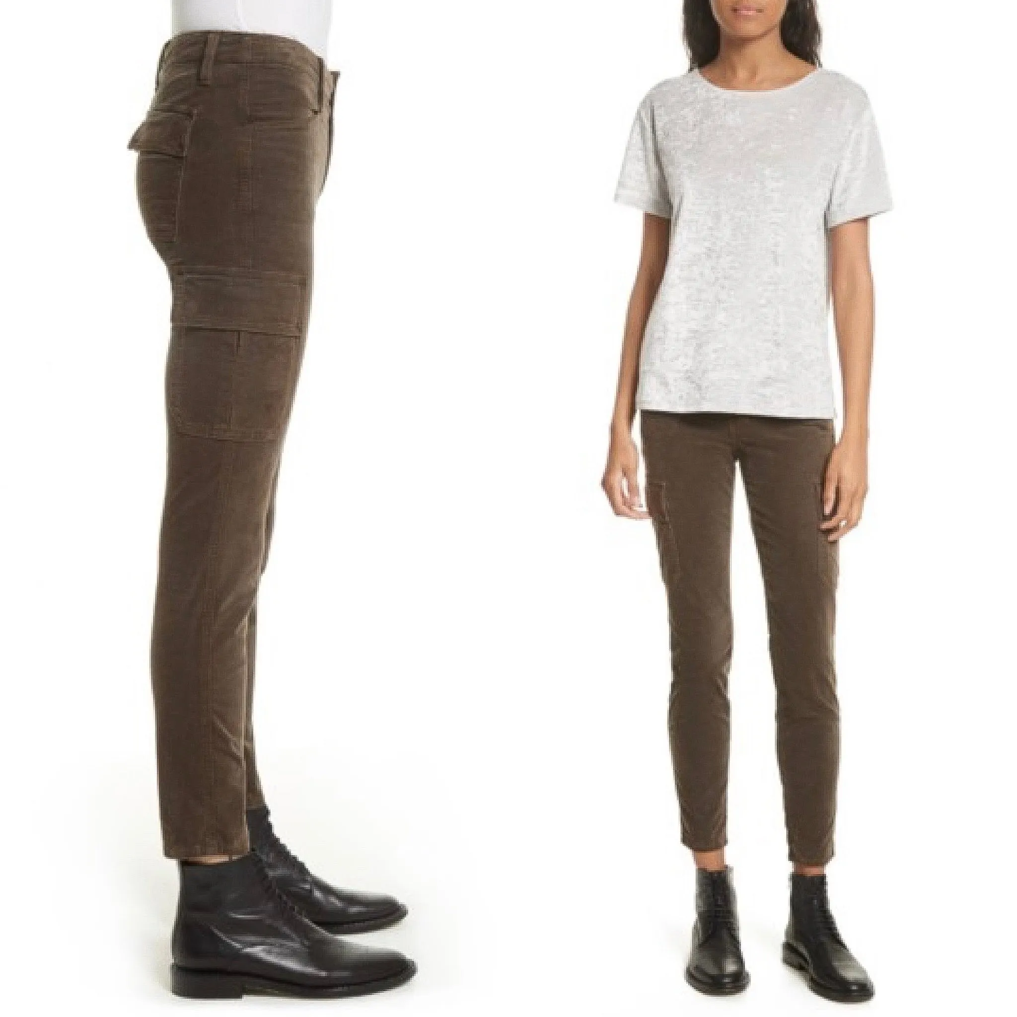 Vince Skinny Corduroy Cargo Pants NWT 2
