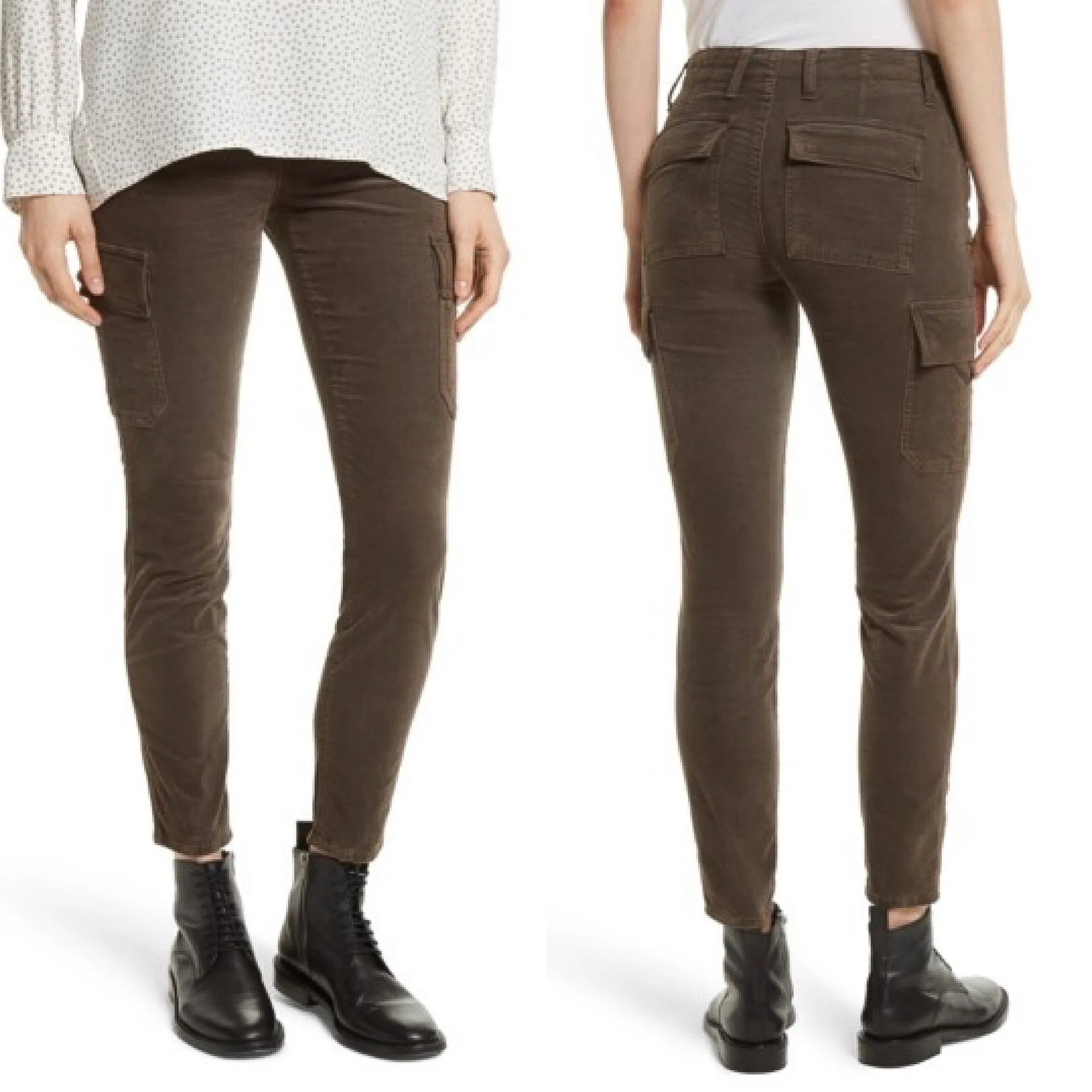Vince Skinny Corduroy Cargo Pants NWT 2